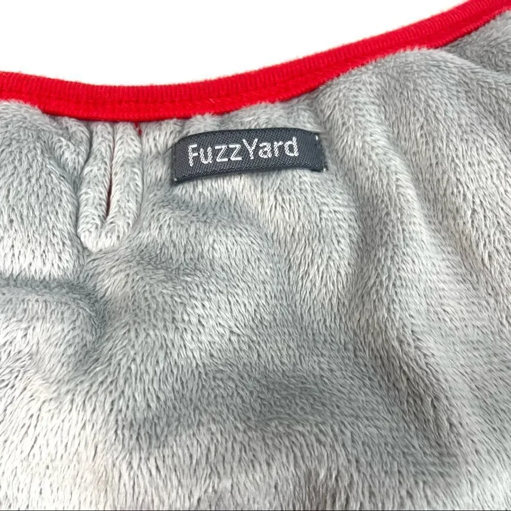 Fuzz Yard Candy Cane Dog Christmas Sweater